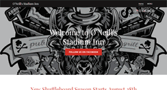 Desktop Screenshot of oneillsstadiuminn.com