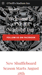 Mobile Screenshot of oneillsstadiuminn.com